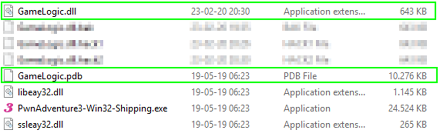 Windows client files